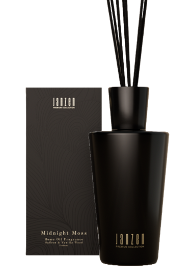 JANZEN HOME FRAGRANCE STICKS MIDNIGHT MOSS PREMIUM BLACK